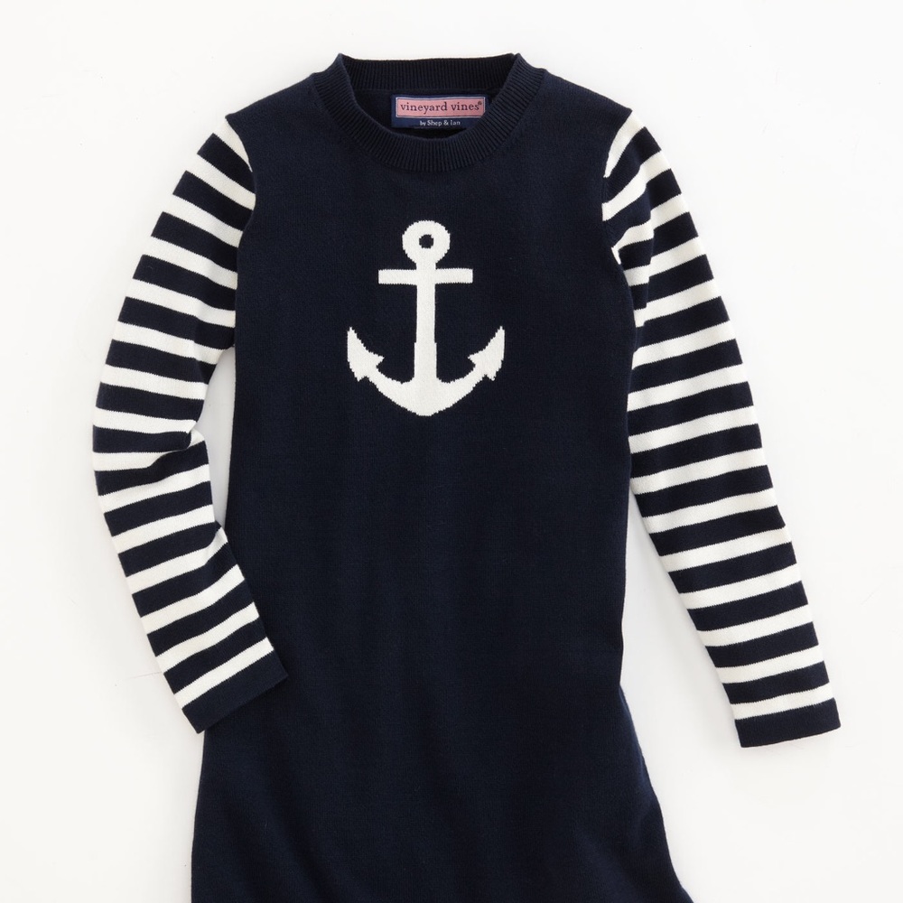 Vineyard Vines Anchor Sweater Dress